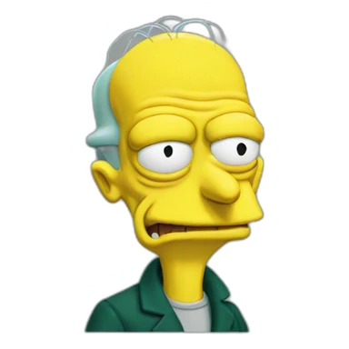 Mr Burns sticker