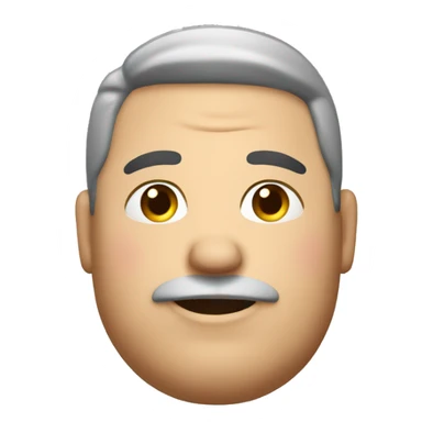 A gay fat guy sticker