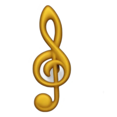 musical notes logo sticker