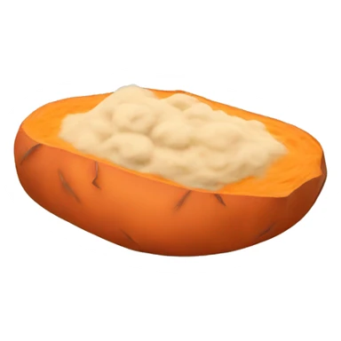 mashed sweet potatoes sticker