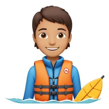 Boating on the park's lake sticker