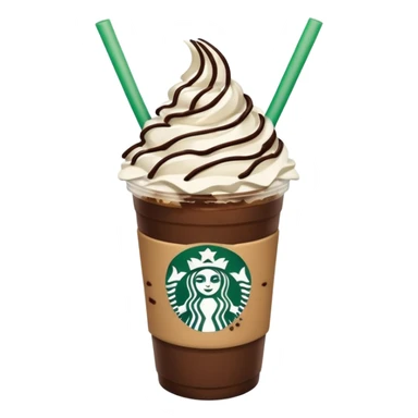 Starbucks frappe  sticker