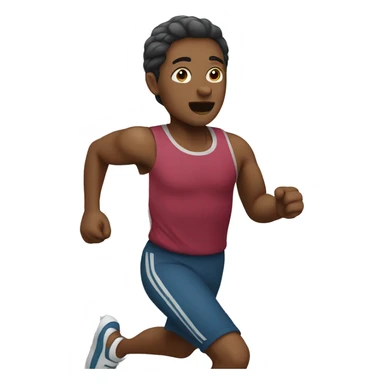 Person Running  sticker
