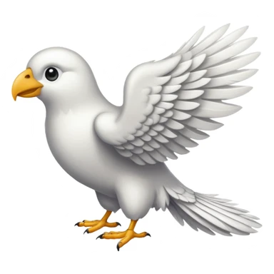 Mujhe white colour left side wing chahiye sticker