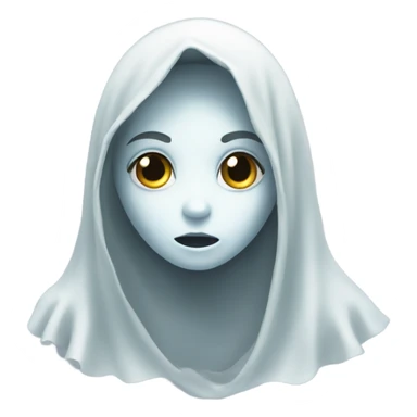 Ghost girl sticker