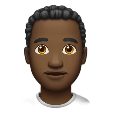 A CAMEROON MAN. sticker