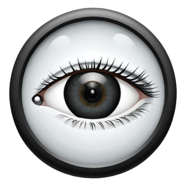 戴著圓框眼鏡的貓咪，像位專注研究的學者，靜靜坐著觀察世界。 sticker