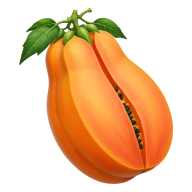 Papaya sticker