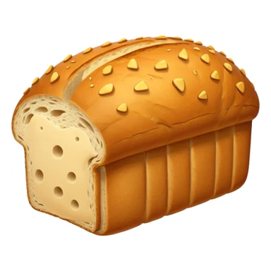 sliced loaf without face  sticker