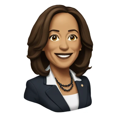 Kamala Harris as president  sticker