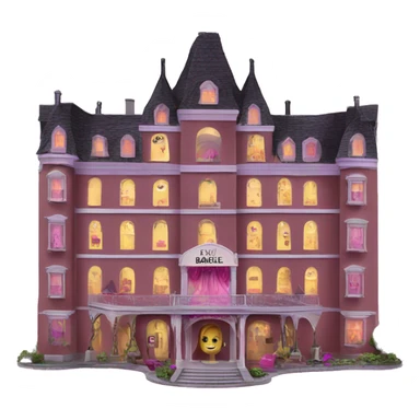 Haunted Barbie’s dream hotel   sticker