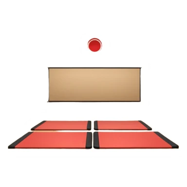 Anime dojo drawing sticker