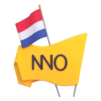 French flag with no entry sign overlay sticker