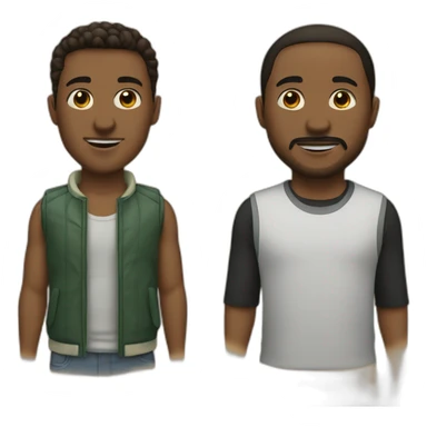 Mertol and Jordan sticker