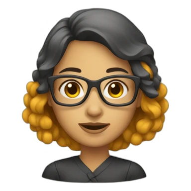 woman developer sticker