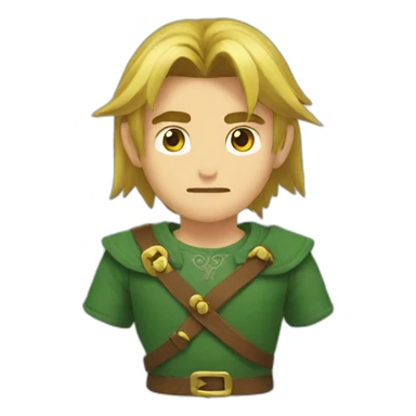 Link tears of the kingdom sticker