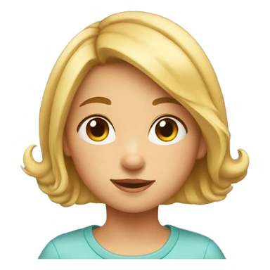 Petite fille sticker