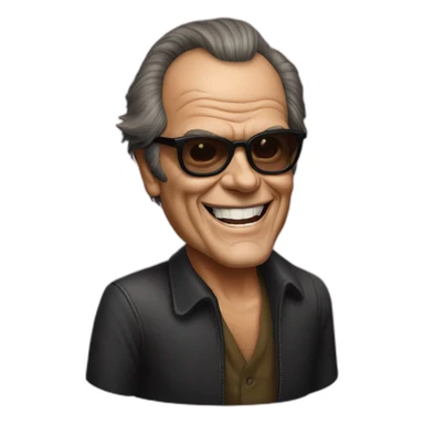 Jack Nicholson sticker