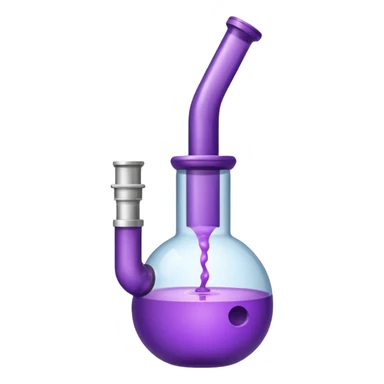 Purple Bong sticker