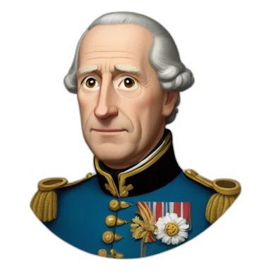 Charles III sticker