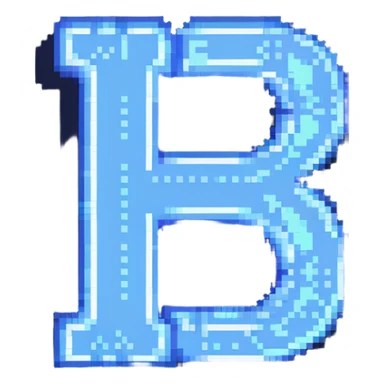 modern CSE logo, stylized CSE letters with digital pixel effect, blue and white sticker