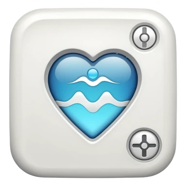 Ultrasound symbol sticker