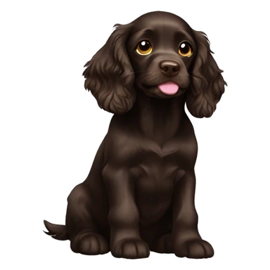 puppy Boykin spaniel sticker