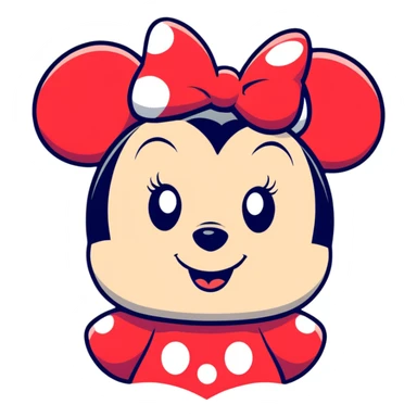 Minnie Mouse sticker