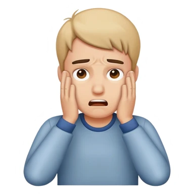 slapping my head sticker