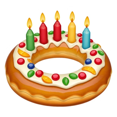 rosca de reyes sticker