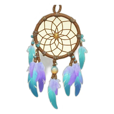 dream catcher amulet sticker