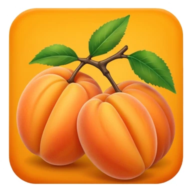 apricots sticker