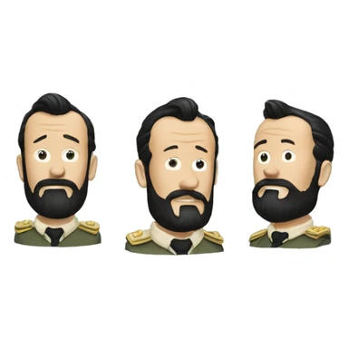 Captain Haddock Tintin sticker