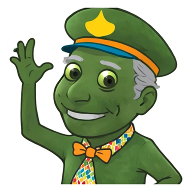 Grandpa’s dancing sticker