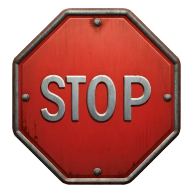 Stop Sign sticker