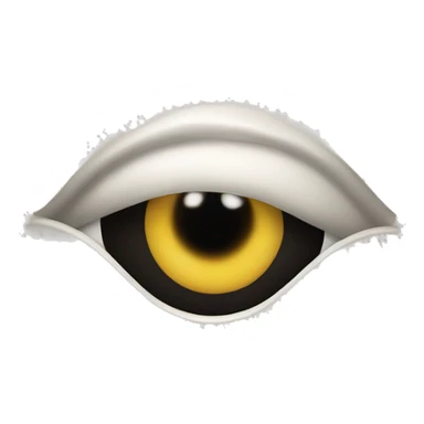 Eyes roll up sticker