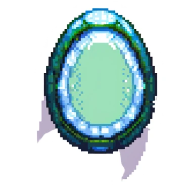 cranial, eye, MRI, SCAN, egg, embryonic, inside of glass egg, alien, eerie, otherworldly, crystal globe egg sticker