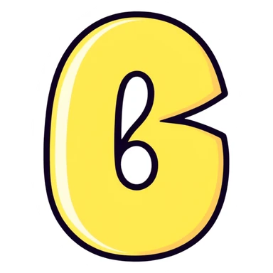 The number 67 with eyes and smile sticker