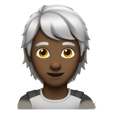 Human with wolf ears sticker