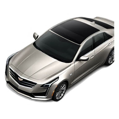 Black Cadillac ct5 sedan sticker