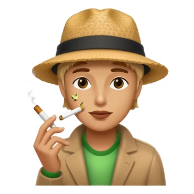 Shake shack smoking sticker