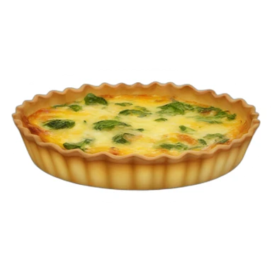 Quiche au poireau sticker