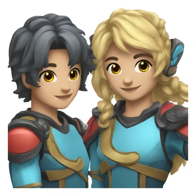 Gentle mates team esport sticker