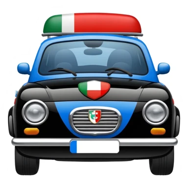 Crea un emoji car to Carabinieri italy sticker