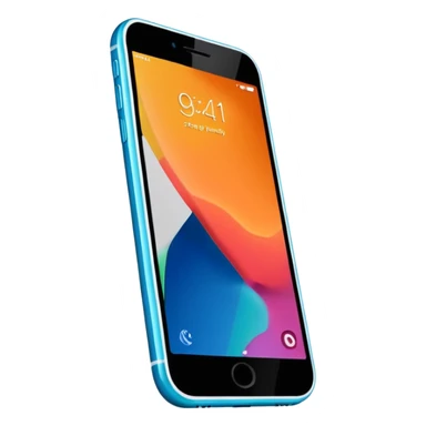 brand new smartphone in packaging sticker