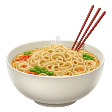 Bowl noodles sticker