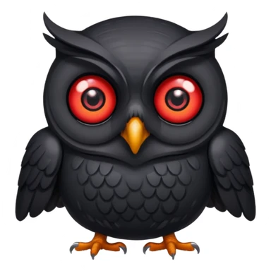 





Baby owl – Fluffy, tiny wings




Black owl - red eyes, front view



 sticker