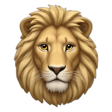 Lion de l'Atlas sticker