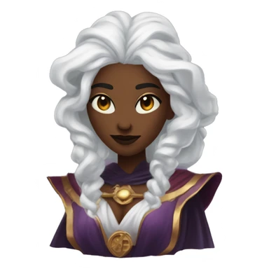 "Technomancy is the use of magic or mystical powers to control and manipulate technology” + "It's kind of like cyberpunk magic or how in some games, characters hack into systems using magic." 🖥️⚡🧙‍♂️ Make a ancient vampire technomancy goddess sticker