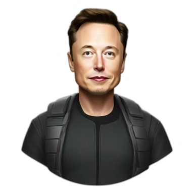 Elon musk with tutrle sticker
